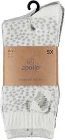 Apollo dames sokken 5 pack