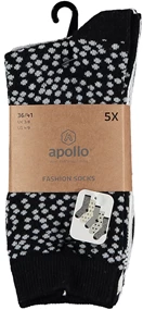 Apollo dames sokken 5 pack