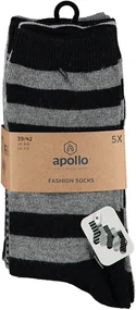 Apollo jongens sokken 5 pack