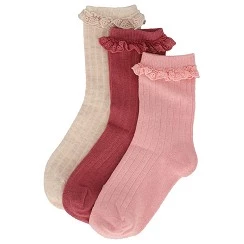 Apollo meisjes sokken 3 pack