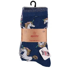 Apollo meisjes sokken 5 pack