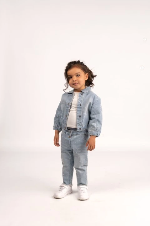 Bakkaboe baby meisjes jeans jasje