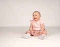 Bakkaboe baby meisjes jurk korte mouw