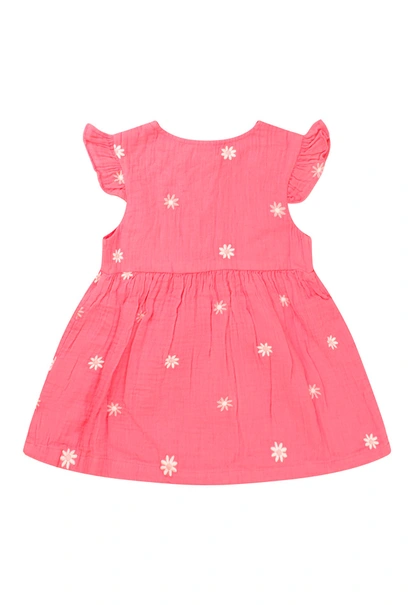 Bakkaboe baby meisjes jurk korte mouw