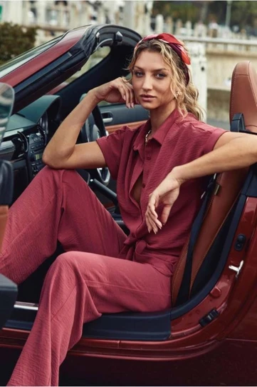 Casual Set met Cars Blouse Sandy & Broek Sarah