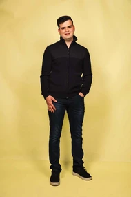 Chris Cayne heren vest lange mouw