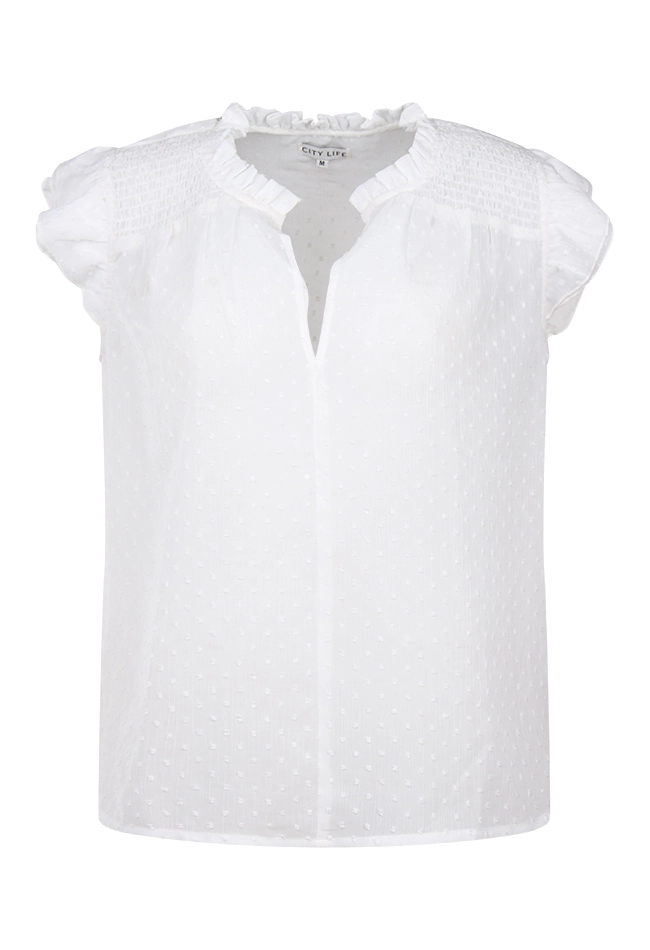 City Life dames blouse korte