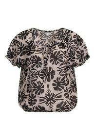 City Life dames blouse korte mouw