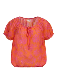 City Life dames blouse korte mouw