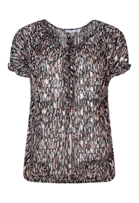 City Life dames blouse korte mouw