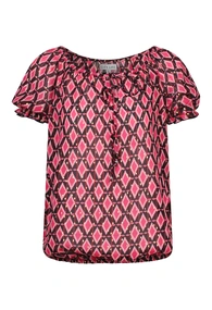 CITY LIFE dames blouse korte mouw