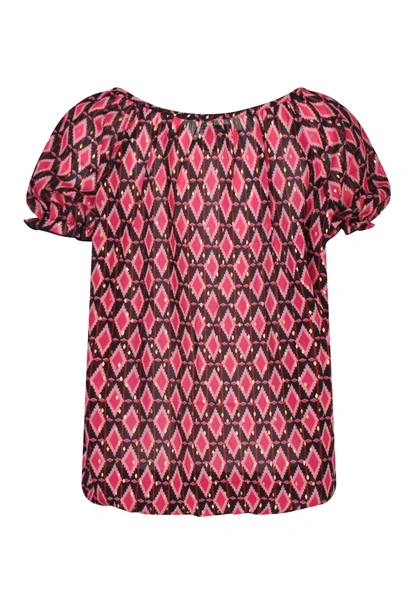 CITY LIFE dames blouse korte mouw