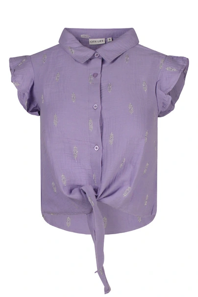 CITY LIFE dames blouse korte mouw