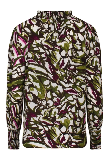 CITY LIFE dames blouse lange mouw