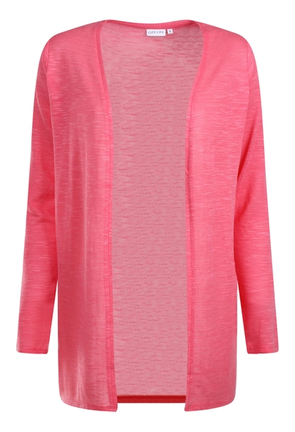 City Life dames vest lange mouw