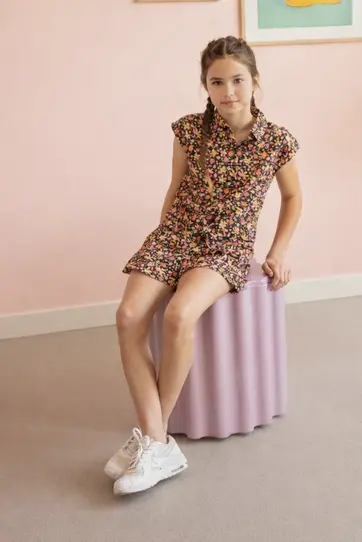 D-zine bloemetjes Look