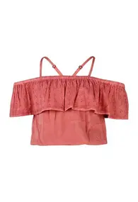 D-Zine meisjes blouse korte mouw