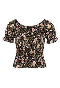 D-Zine meisjes blouse korte mouw