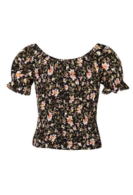 D-Zine meisjes blouse korte mouw