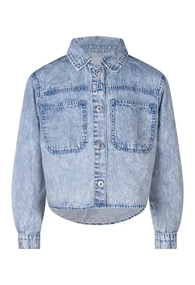 D-zine meisjes denim blouse