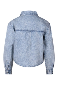 D-zine meisjes denim blouse
