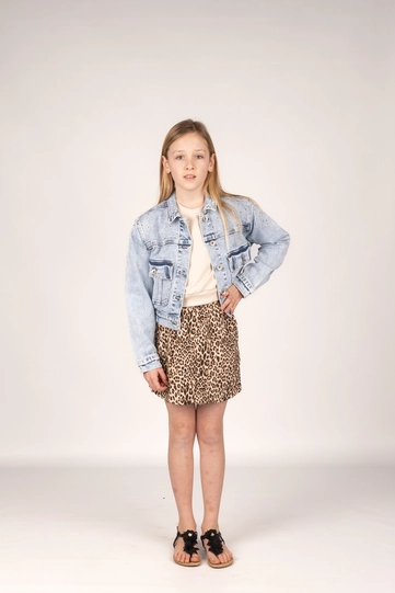 D-zine meisjes stijlvolle look – Cropped sweater 