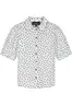 Dames blouse pofmouw