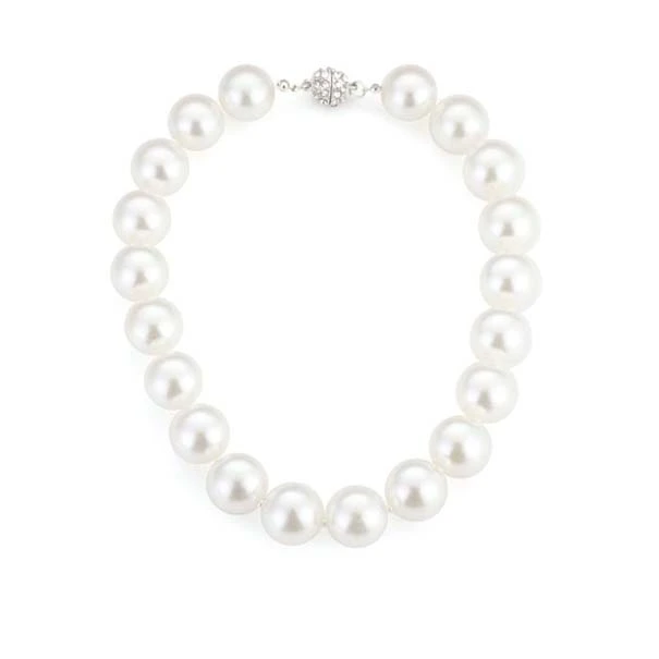 Dames ketting kort parel