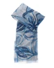 Dames sjaal ton sur ton bloemen