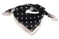 Dames sjaal vierkant dots