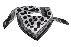 Dames sjaal vierkant dots