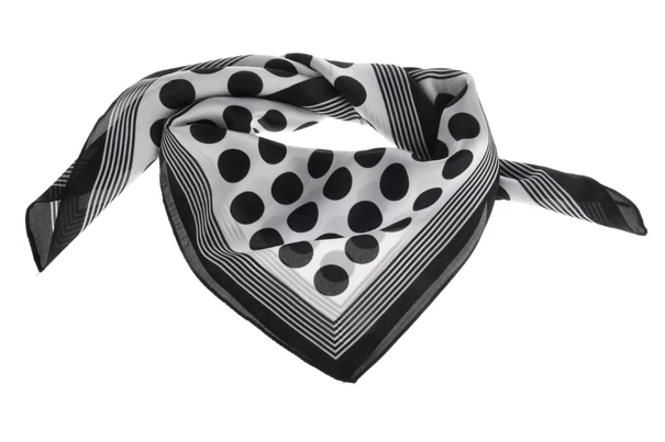 Dames sjaal vierkant dots