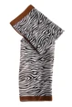 Dames sjaal vierkant zebra