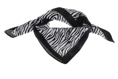 Dames sjaal vierkant zebra