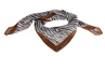 Dames sjaal vierkant zebra