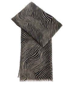 Dames sjaal zebra dessin