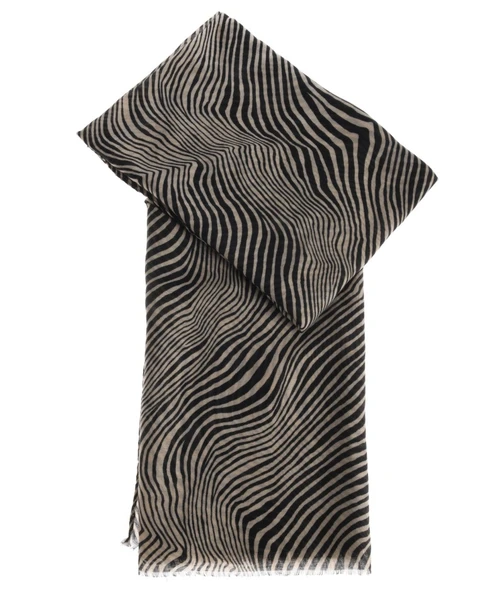 Dames sjaal zebra dessin