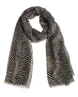 Dames sjaal zebra dessin