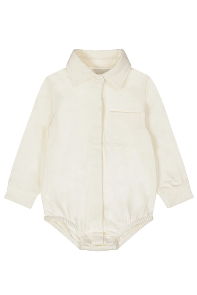 Dirkje baby jongens blouse romper