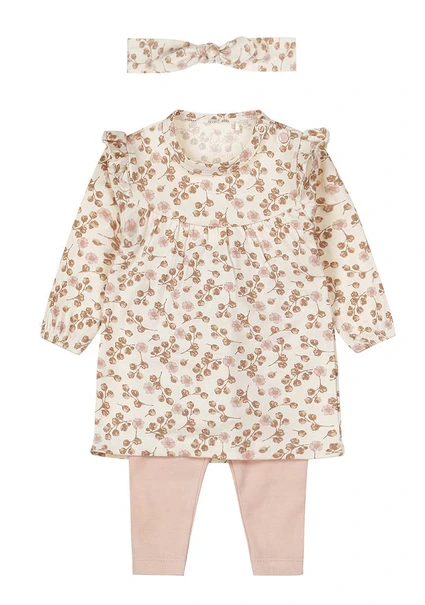 Dirkje baby meisjes 3 delig jurkje