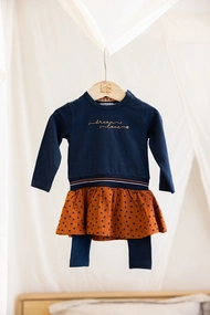 Dirkje baby meisjes jurk 3 delig
