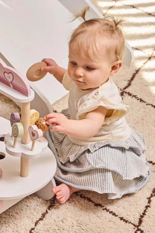 Dirkje baby meisjes jurkje 2 delig