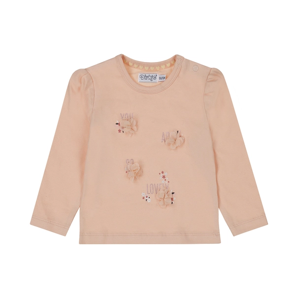 Dirkje baby meisjes shirt lange mouw