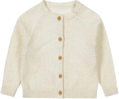 Dirkje baby meisjes vest lange mouw
