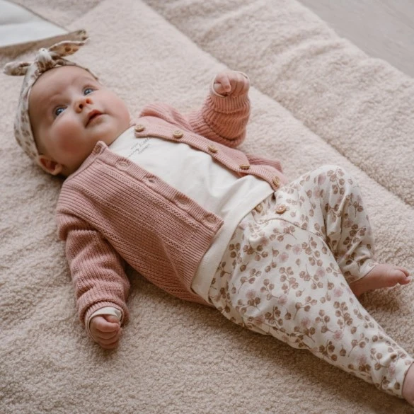 Dirkje baby meisjes vest
