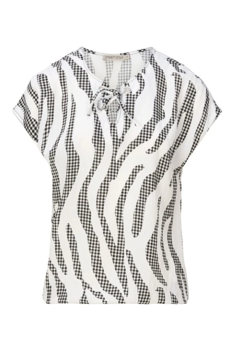Dreamstar dames blouse korte mouw