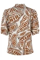 Elvira casuals dames blouse korte mouw