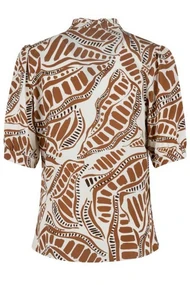 Elvira casuals dames blouse korte mouw