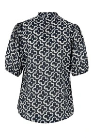 Elvira casuals dames blouse korte mouw