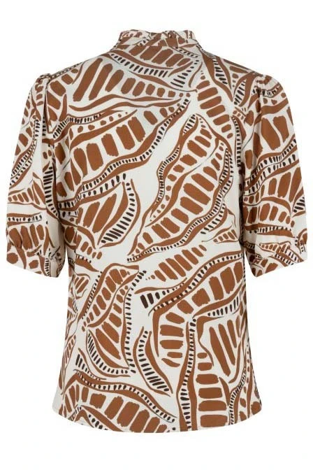 Elvira casuals dames blouse korte mouw
